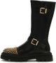 Kazar Boots on a thick sole decorated with rhinestones - Thumbnail 2