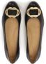 Kazar Lage leren pumps met metalen versiering Black Dames - Thumbnail 5