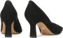 Kazar Lage suède pumps met verlengde neuzen Black Dames - Thumbnail 4