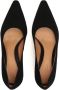 Kazar Lage suède pumps met verlengde neuzen Black Dames - Thumbnail 5