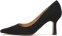 Kazar Lage suède pumps met verlengde neuzen Black Dames - Thumbnail 6