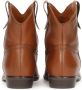 Kazar Leren cowboylaarzen met ronde bovenkant Brown Dames - Thumbnail 4