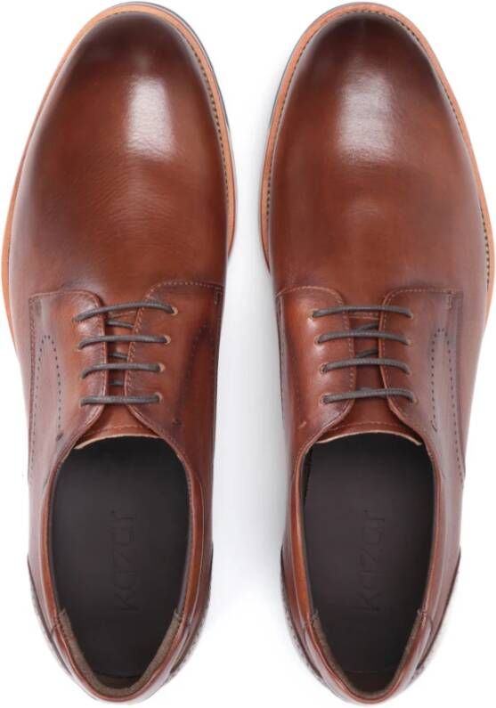Kazar Leren Derby-schoenen voor heren Brown Heren