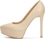 Kazar Leather high stiletto pumps with platform - Thumbnail 2