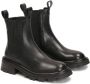 Kazar Leren laarzen met slip-on bovenwerk Black Dames - Thumbnail 2