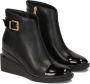 Kazar Leren laarzen op tweelaagse ankers Black Dames - Thumbnail 3