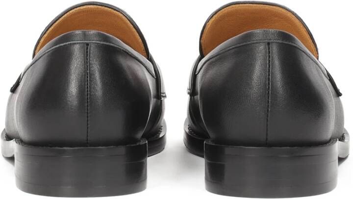 Kazar Leren loafers met natuurlijk haar in een zebra patroon