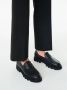 Kazar Leren loafers voor heren van Studio op een dikke zool Black Heren - Thumbnail 5
