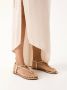 Kazar Leren platte sandalen Yellow Dames - Thumbnail 4