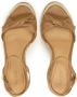 Kazar Leren sandalen met anker en platform - Thumbnail 2