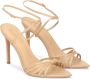 Kazar Leren sandalen met een effectieve band Brown Dames - Thumbnail 3