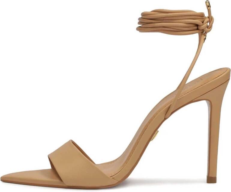 Kazar Leren sandalen met spikes om de enkel