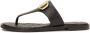 Kazar Leren slippers versierd met monogram - Thumbnail 2