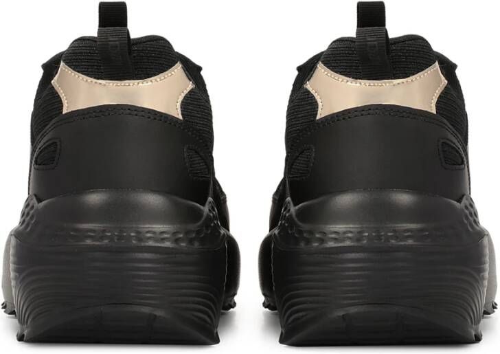 Kazar Leren sneakers met dikke zool