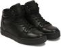 Kazar Leren sneakers met een hogere bovenkant Black Heren - Thumbnail 3