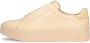 Kazar Leren sneakers op een rechte zool Beige Dames - Thumbnail 6