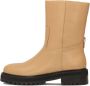 Kazar Lichtbruine damesschoenen met rits Brown Dames - Thumbnail 5