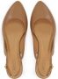 Kazar Lichtbruine ree slingback pumps Brown Dames - Thumbnail 4