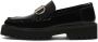 Kazar Loafers met chunky zool en gekreukeld bovenwerk Black Dames - Thumbnail 6