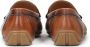 Kazar Luchtige leren mocassins met perforaties Brown Heren - Thumbnail 6