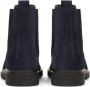 Kazar Marineblauwe suède pantoffels Blue Heren - Thumbnail 4