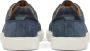 Kazar Marineblauwe suède sneakers met witte zool Blue Heren - Thumbnail 3