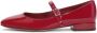 Kazar Maroon gelakte Mary Jane pumps Brown Dames - Thumbnail 6