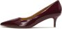 Kazar Maroon low pumps in patent leather - Thumbnail 2