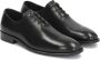 Kazar Minimalistische herenschoenen van leer Black Heren - Thumbnail 4