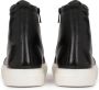 Kazar Minimalistische herensneakers met hoge schacht Black Heren - Thumbnail 4