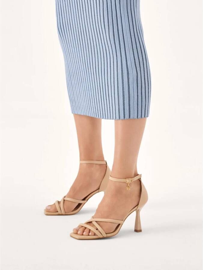 Kazar Minimalistische stijl beige sandalen Beige Dames