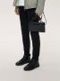 Kazar Moderne Leren Sneakers Trendy Design Black Heren - Thumbnail 8