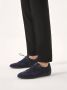 Kazar Navy blauwe luchtige suède halfschoenen Blue Heren - Thumbnail 4