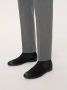 Kazar Nubuck Chelsea Laarzen Platte Zool Black Heren - Thumbnail 3