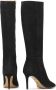 Kazar Nubuck laarzen met puntige neuzen Black Dames - Thumbnail 4