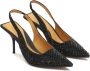 Kazar Open hiel pumps met vierkante tip Black Dames - Thumbnail 3