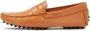 Kazar Oranje gladleren heren mocassins - Thumbnail 2