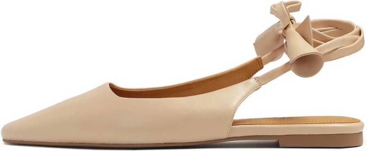 Kazar Platte gebonden slingback pumps