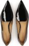 Kazar Platte gelakte pumps met gouden hak Black Dames - Thumbnail 4