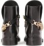 Kazar Platte laarzen met afneembare kettingriem Black Dames - Thumbnail 9