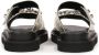 Kazar Platte leren muilen met elegante decoratie White Dames - Thumbnail 6