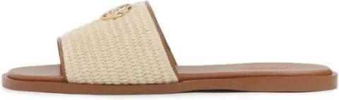 Kazar Platte raffia slippers DIA