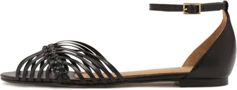 Kazar Platte sandalen met ingebouwde hak