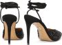 Kazar Platte veterschoenen met open hiel Black Dames - Thumbnail 5