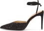 Kazar Platte veterschoenen met open hiel Black Dames - Thumbnail 7