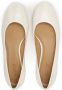 Kazar Platte witte leren pumps White Dames - Thumbnail 5