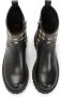 Kazar Ritslaarzen versierd met metalen monogrammen Black Dames - Thumbnail 5