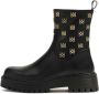 Kazar Ritslaarzen versierd met metalen monogrammen Black Dames - Thumbnail 6