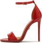 Kazar Rode gelakte sandalen met ingebouwde hak - Thumbnail 2
