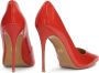 Kazar Rode gelakte stiletto's met een slanke hak Red Dames - Thumbnail 6